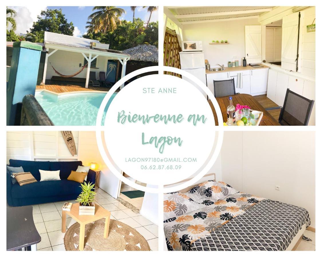 Lagon Sainte-Anne : Au Calme Et A 2 Pas Des Plages 外观 照片